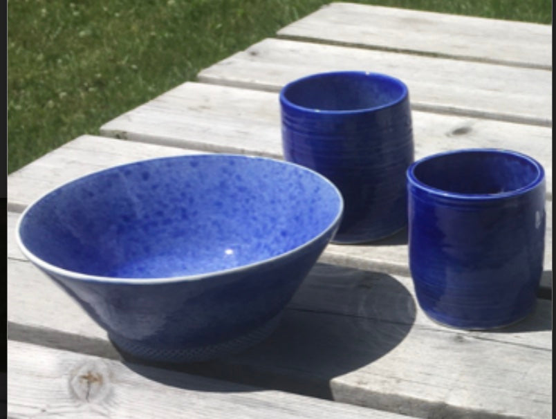 Bol en Porcelaine Bleu Cobalt